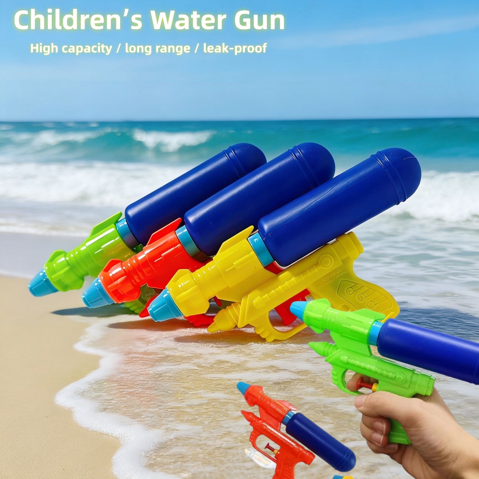 Kids Outdoor Garden Toys - Przenośna pistoletka na wodę dla dzieci,
