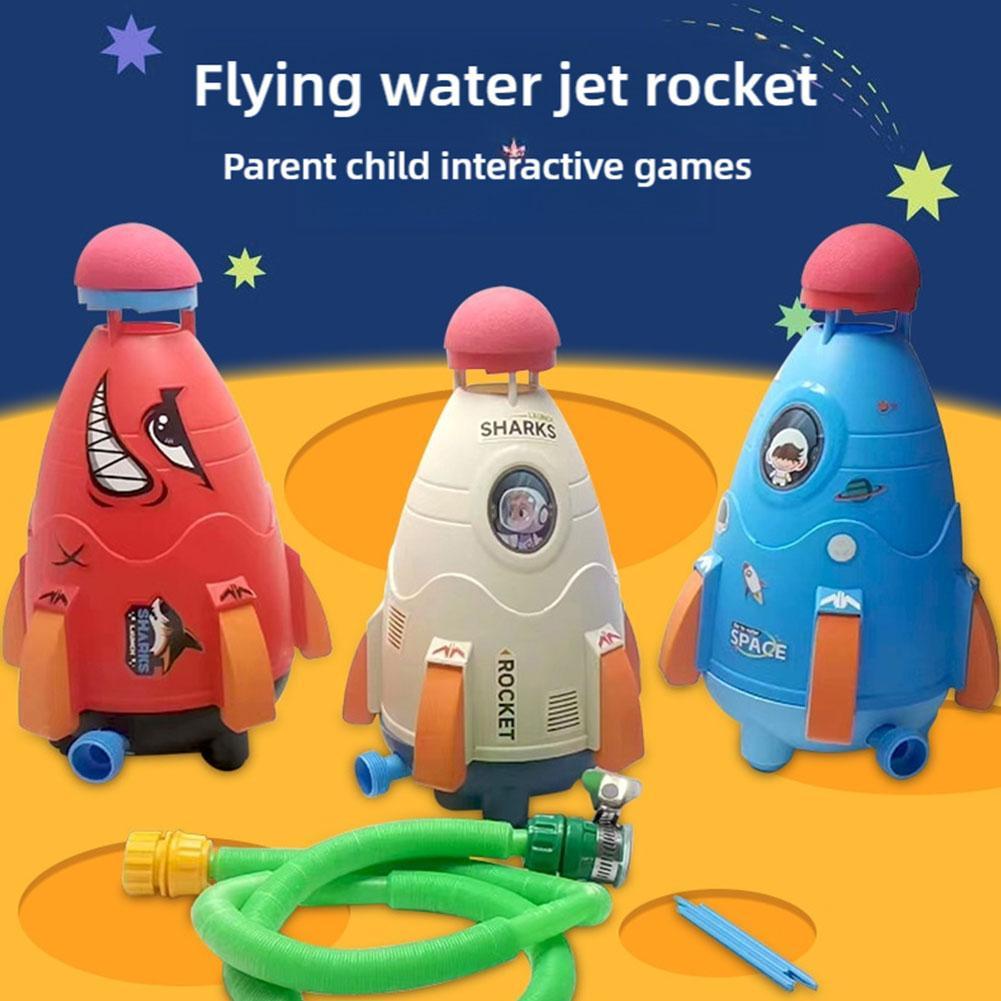Kids Outdoor Garden Toys - Zabawki Rakietomocne, Zraszacze Rakietowe, Zraszacz Wodny
