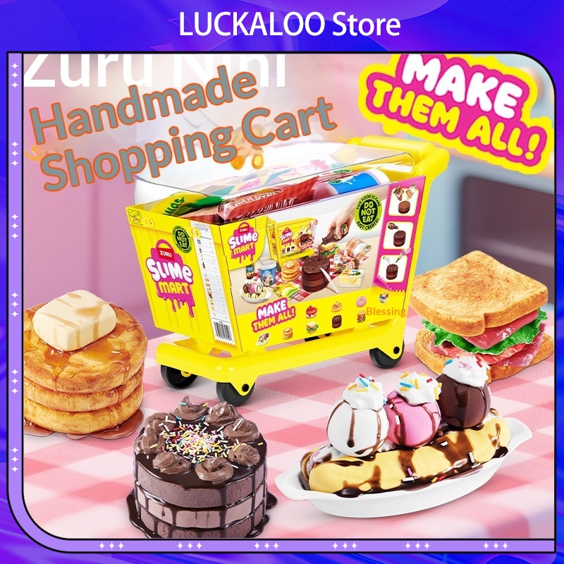 Kids Outdoor Kitchen Set - Zuru Mini Slime Mart Wózek na