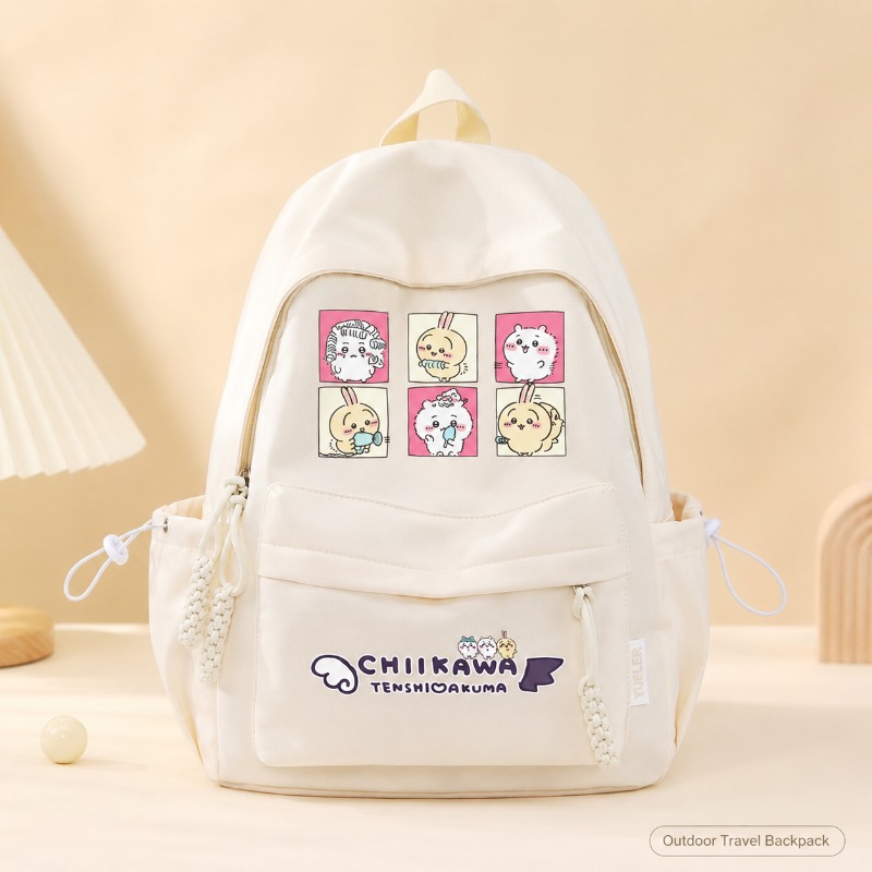 Kids Outdoor Backpack - Uroczy plecak dla dzieci Chiikawa, wzmocniony