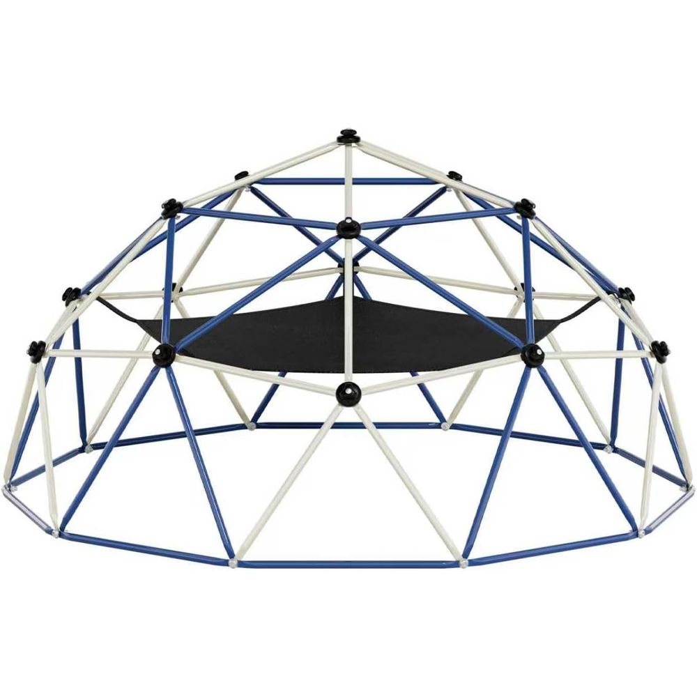 Kids Outdoor Jungle Gym - ClimDome, kopuła wspinaczkowa 10T z hamakiem,