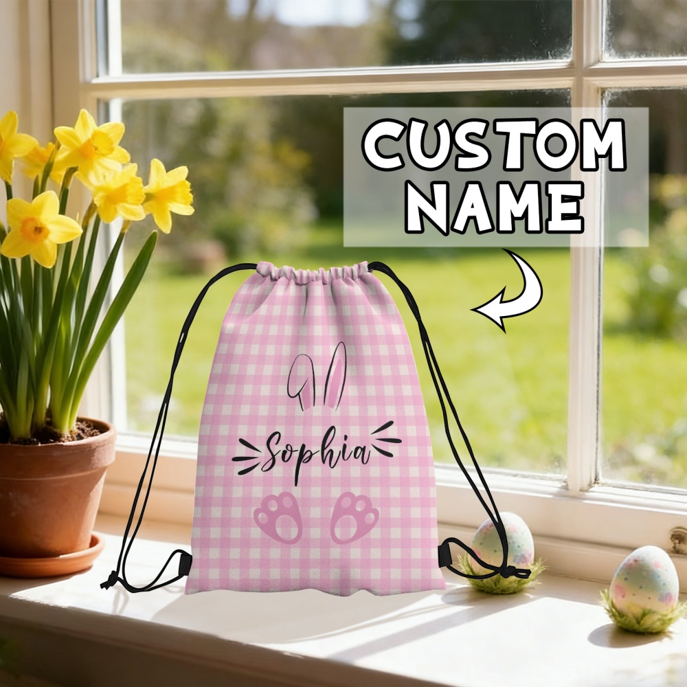 Kids Outdoor Backpack - Personalizowany plecak ze sznurkiem z motywem