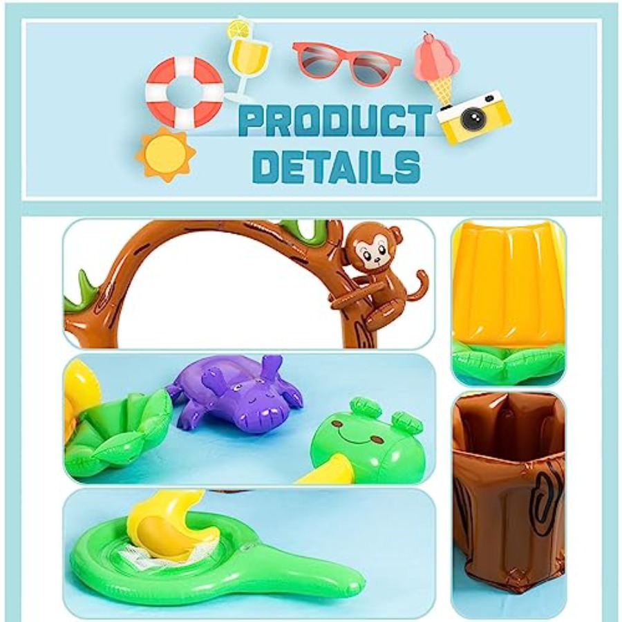 Nadmuchiwany plac zabaw dla dz – Kids Outdoor Garden Toys recenzja i cena
