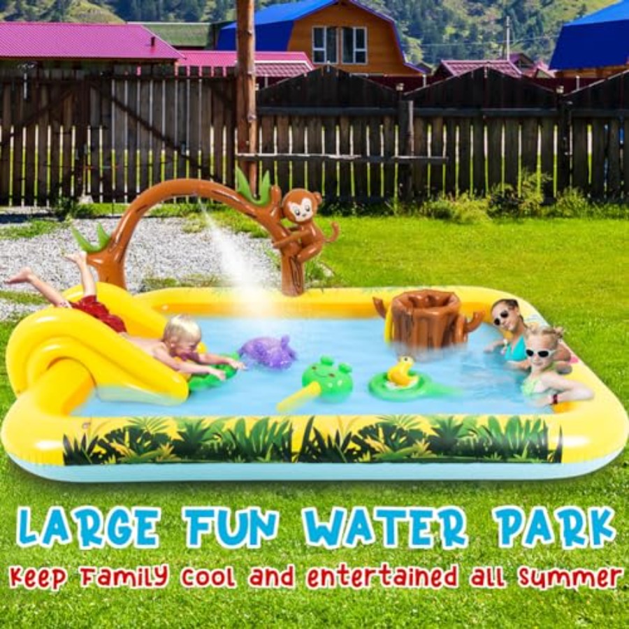 Nadmuchiwany plac zabaw dla dz – Kids Outdoor Garden Toys recenzja i cena