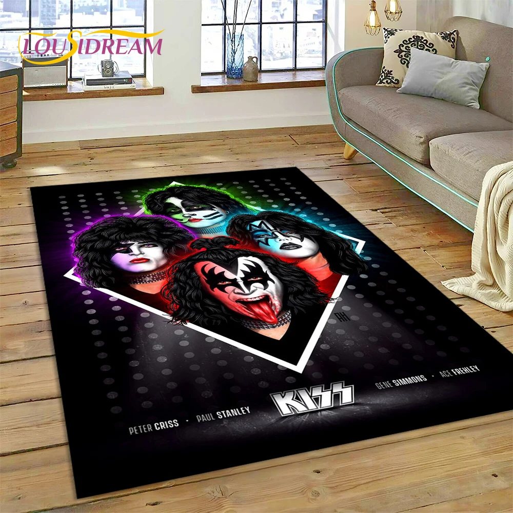 Dywanik 3D Kiss Rock Heavy Met – Kids Outdoor Lounge recenzja i cena