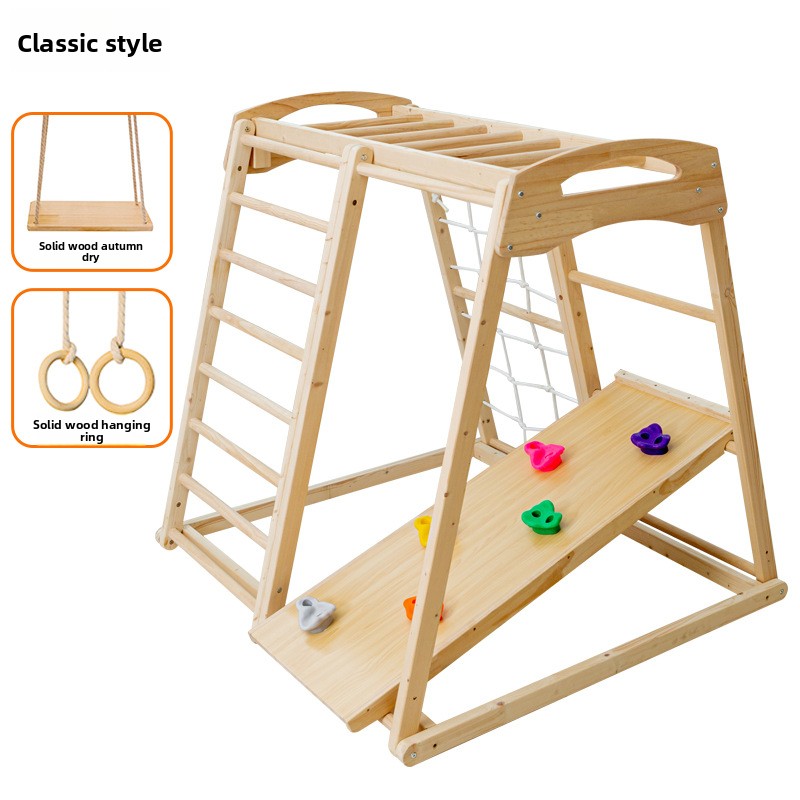 Zestaw do zabawy dla dzieci: d – Kids Outdoor Jungle Gym recenzja i cena