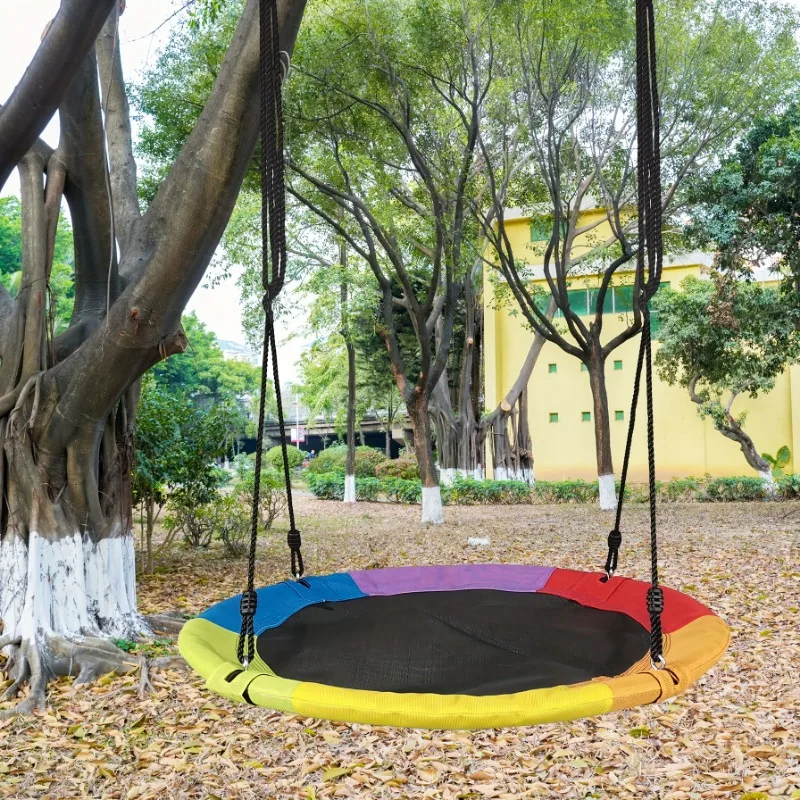 Okrągły hamak dla dzieci z sia – Kids Outdoor Hammock Swing recenzja i cena