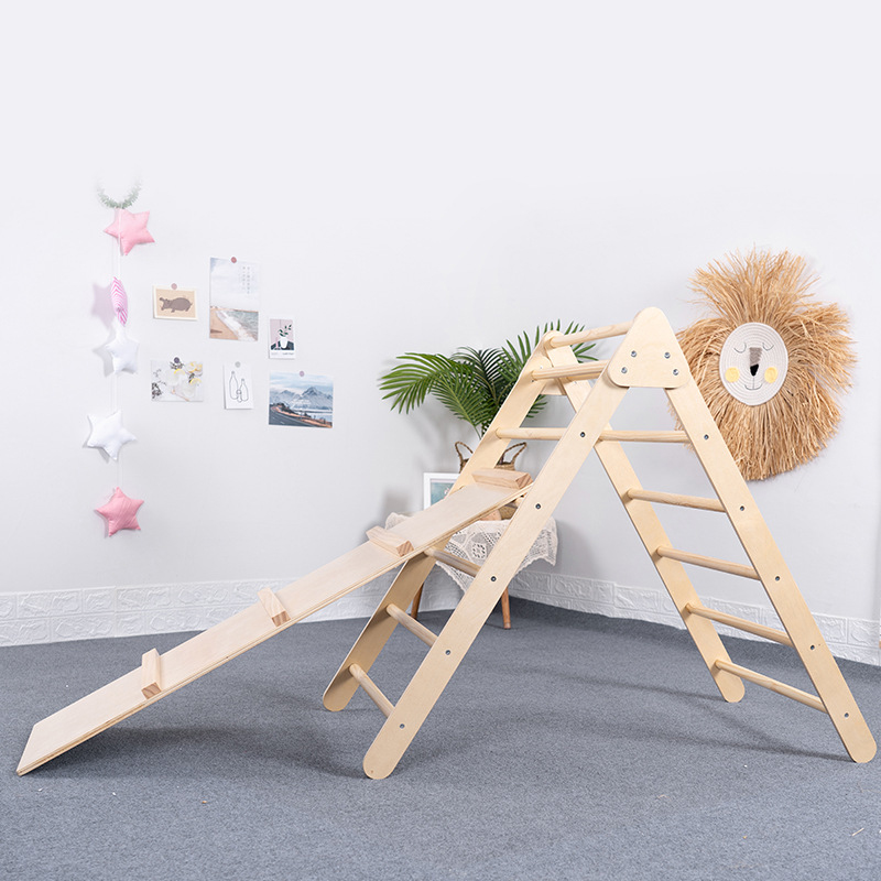 Składany Drewniany Trójkątny W – Kids Outdoor Wooden Playset recenzja i cena