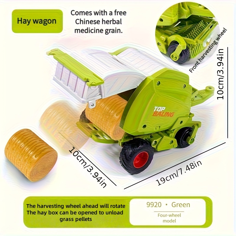 Traktor inercyjny 1:24 z odłąc – Kids Outdoor Exercise Equipment recenzja i cena
