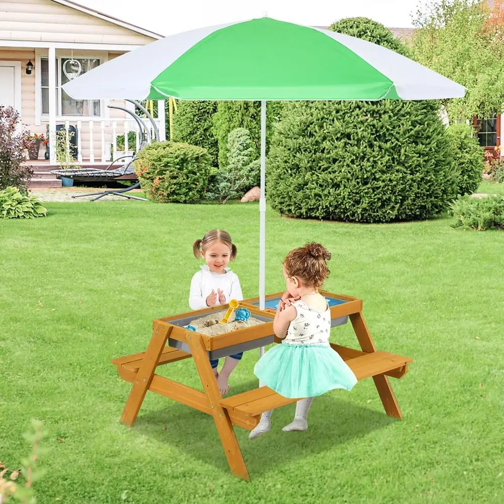 Stolik piknikowy dla dzieci 3w – Kids Outdoor Wooden Table recenzja i cena