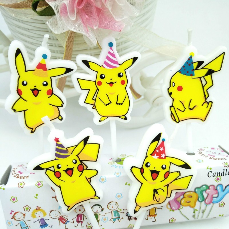 5 sztuk/partia Pokemon świeca  – Kids Outdoor Mud Kitchen Accessories recenzja i cena