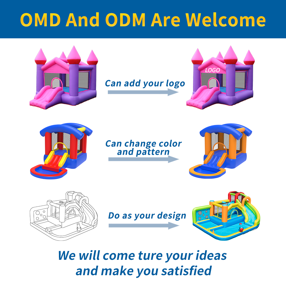 Zabawny dmuchany domek do skak – Kids Outdoor Bounce House recenzja i cena