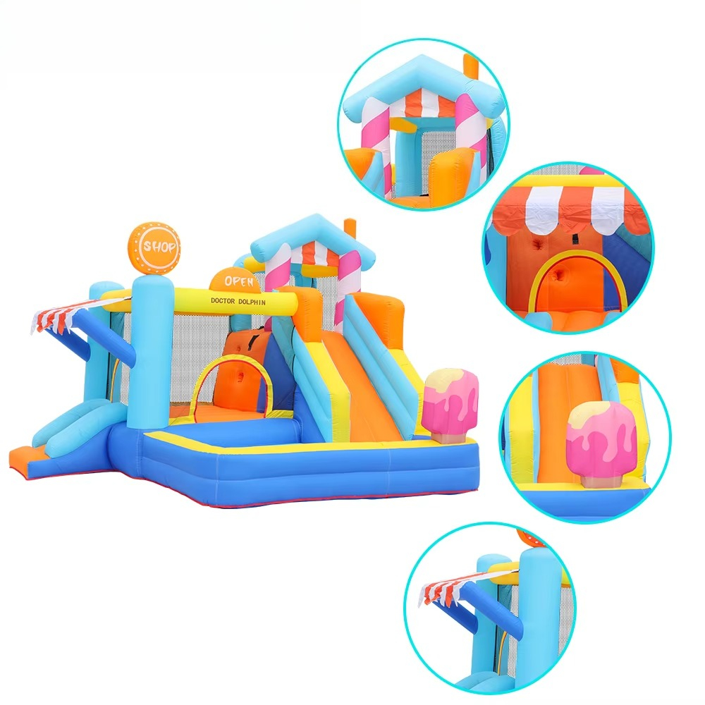 Zabawny dmuchany domek do skak – Kids Outdoor Bounce House recenzja i cena