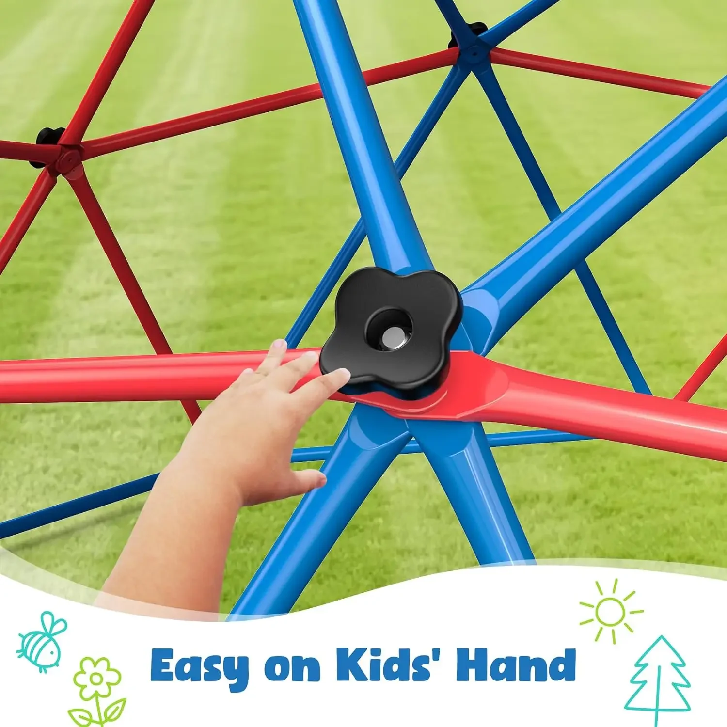 Zestaw huśtawek Hapfan Climbin – Kids Outdoor Jungle Gym recenzja i cena