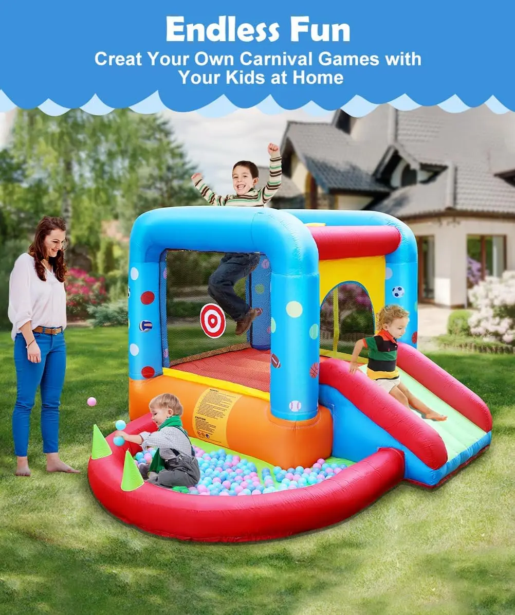 Nadmuchiwany zamek do skakania – Kids Outdoor Bounce House recenzja i cena