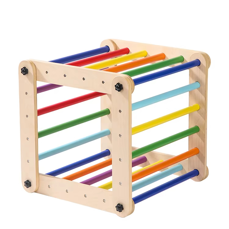 Drewniany trójkąt do wspinaczk – Kids Outdoor Jungle Gym recenzja i cena