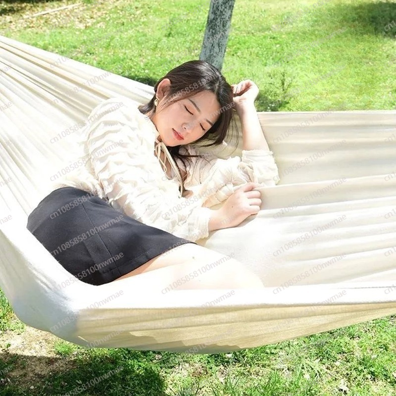Hamak pojedynczy bez sztyftów  – Kids Outdoor Hammock Swing recenzja i cena