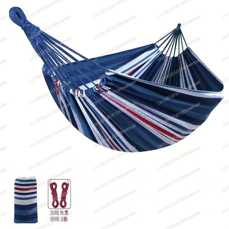 Hamak pojedynczy bez sztyftów  – Kids Outdoor Hammock Swing recenzja i cena