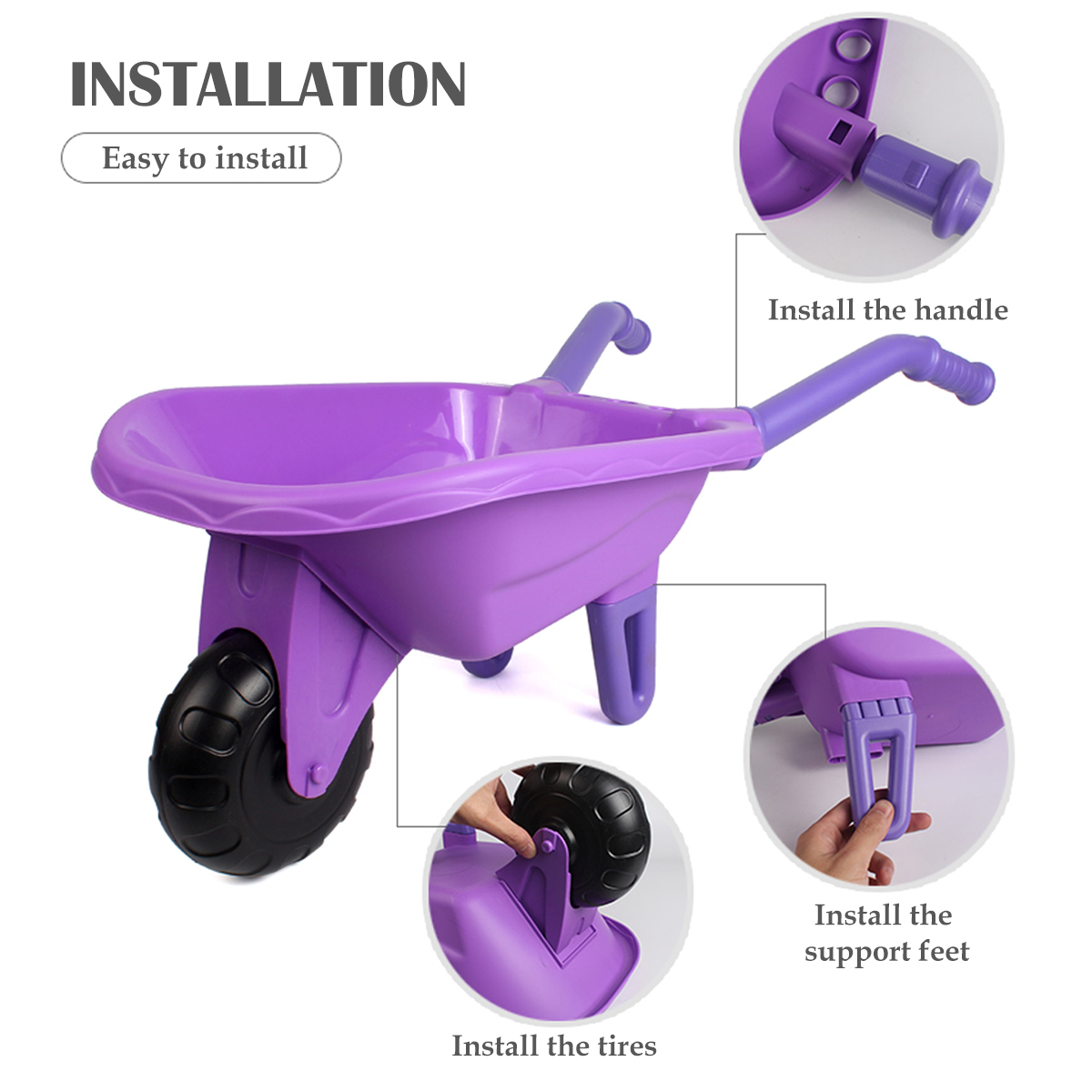 Zestaw narzędzi ogrodniczych d – Kids Outdoor Exercise Equipment recenzja i cena