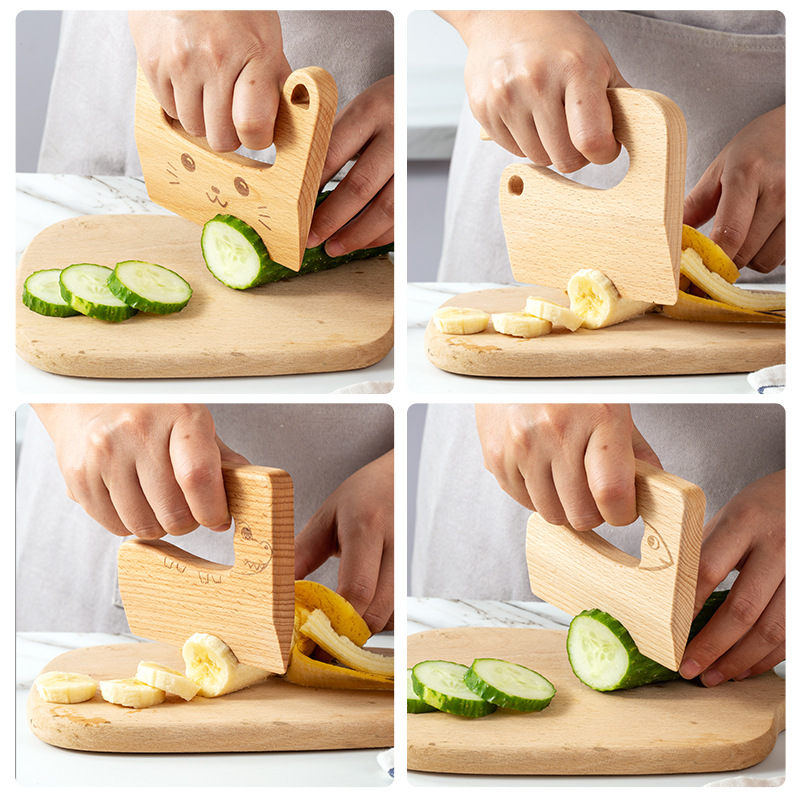 Drewniany nóż dla dzieci do go – Kids Outdoor Mud Kitchen Accessories recenzja i cena