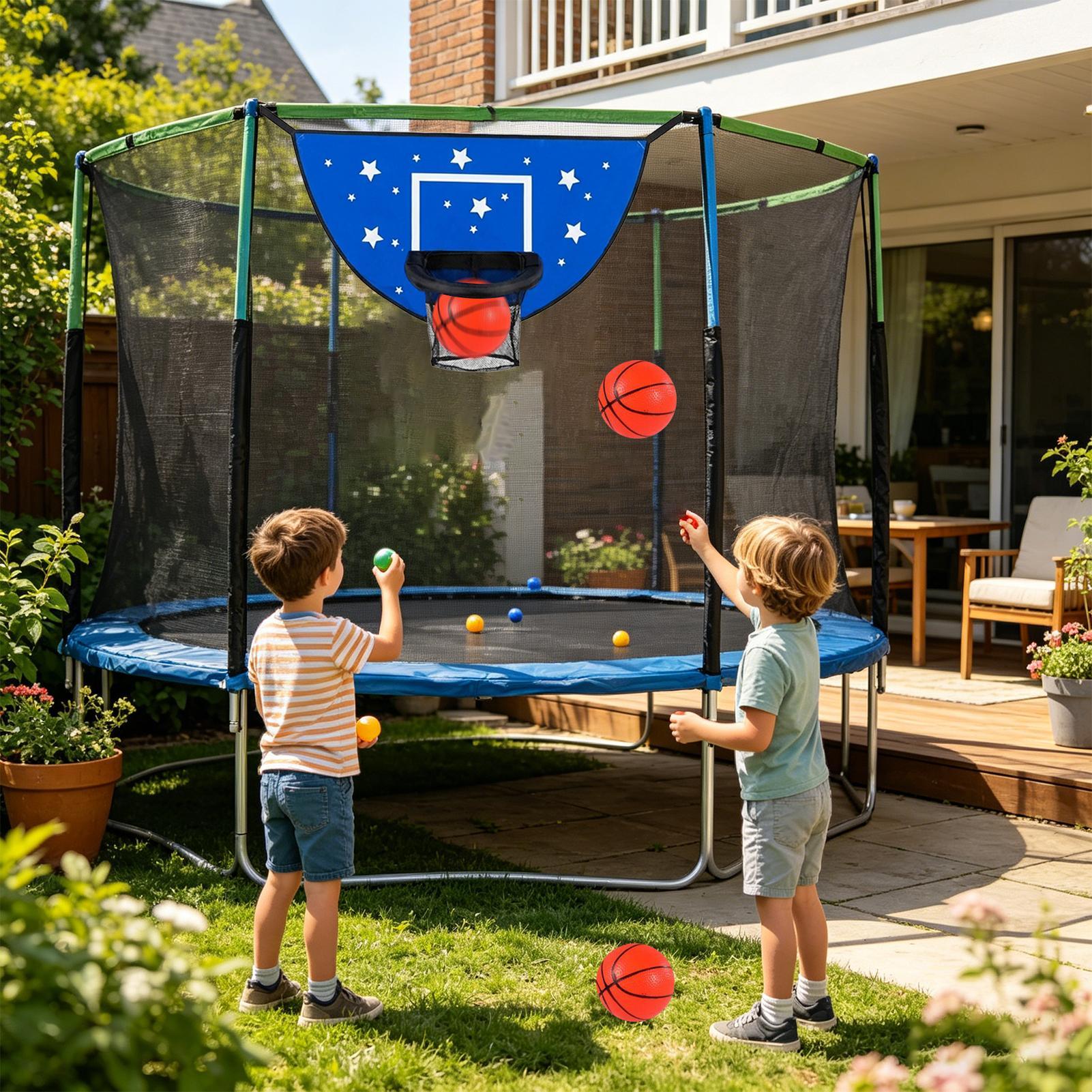 Kosz do koszykówki na trampoli – Kids Outdoor Fun recenzja i cena