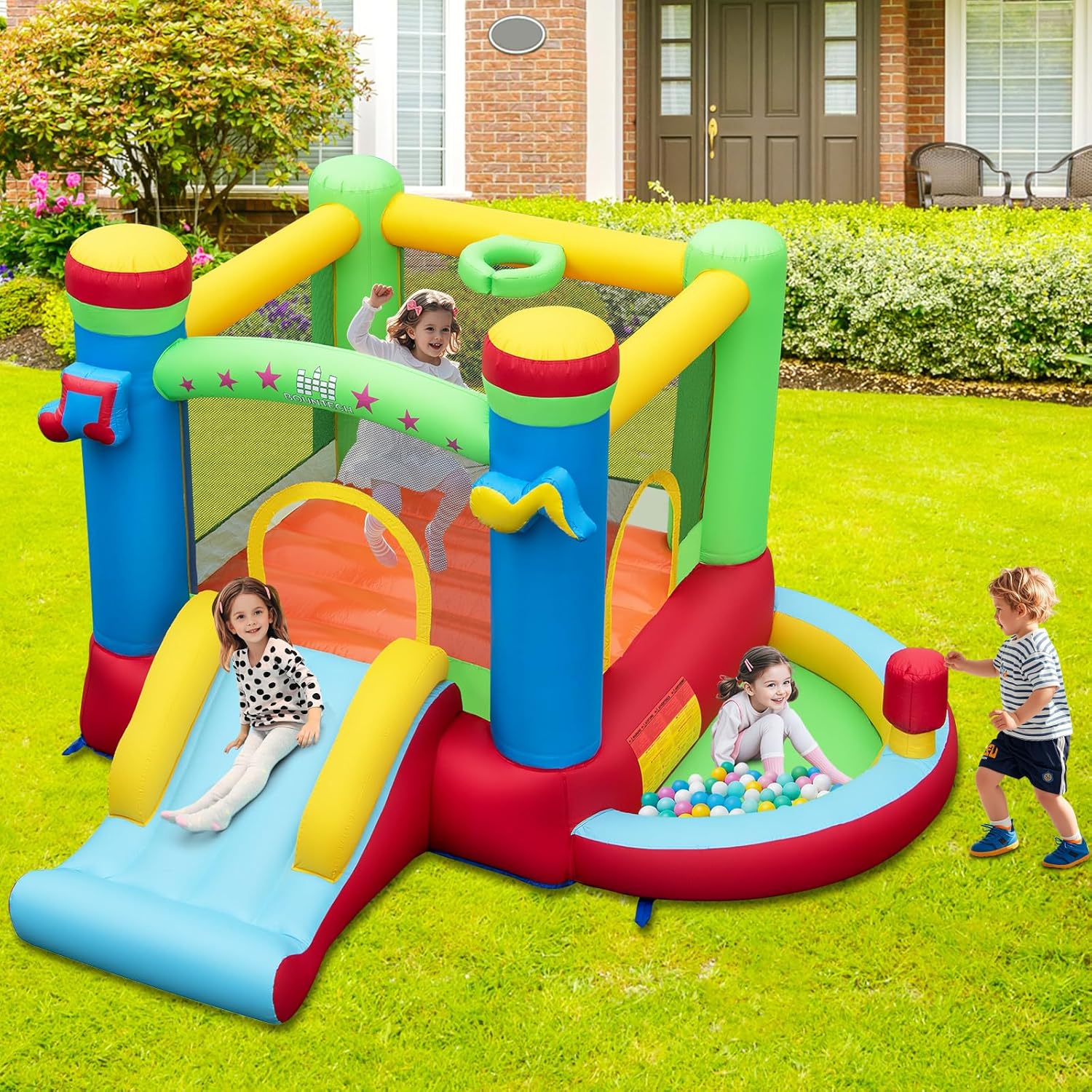 Nadmuchiwany domek do skakania – Kids Outdoor Bounce House recenzja i cena
