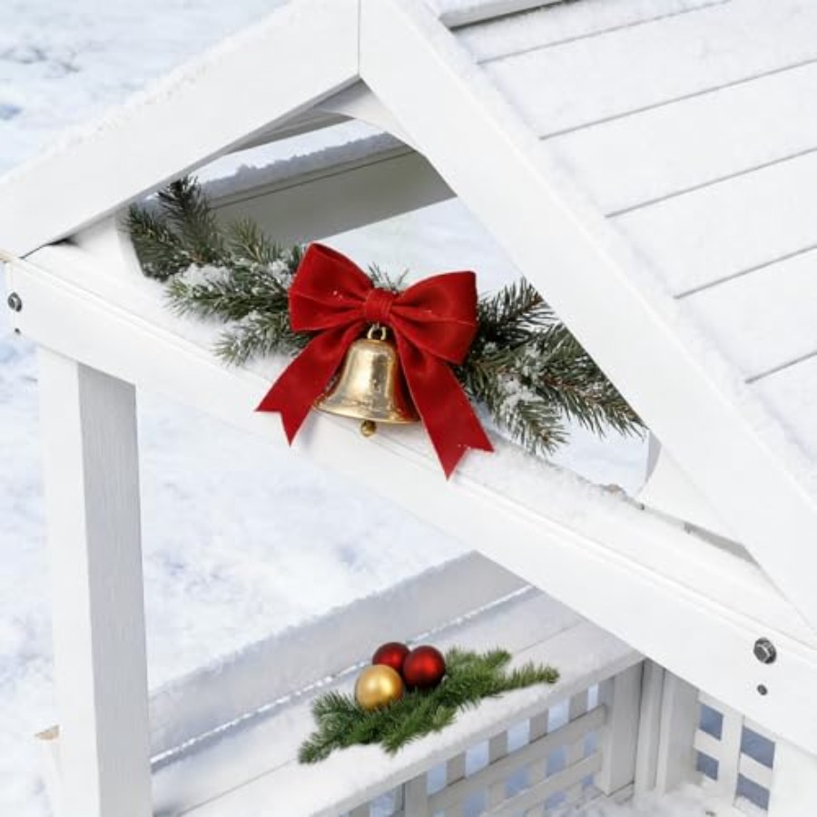 Drewniany domek do zabawy dla  – Kids Outdoor Wooden Playhouse recenzja i cena