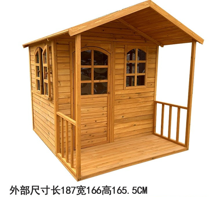 Popularny, ekologiczny, wytrzy – Kids Outdoor Wooden Playhouse recenzja i cena