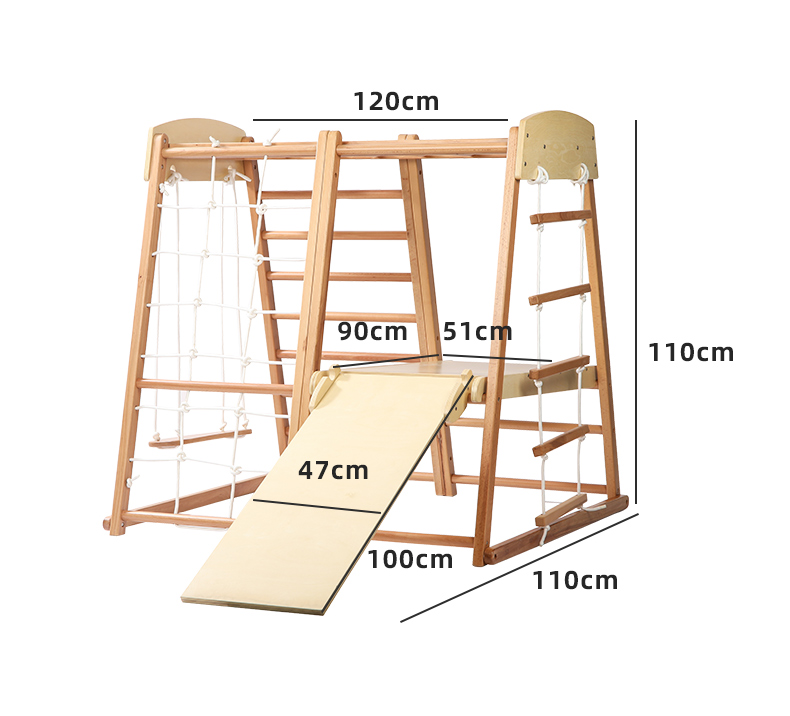 Wspinaczkowa siłownia dla dzie – Kids Outdoor Jungle Gym recenzja i cena
