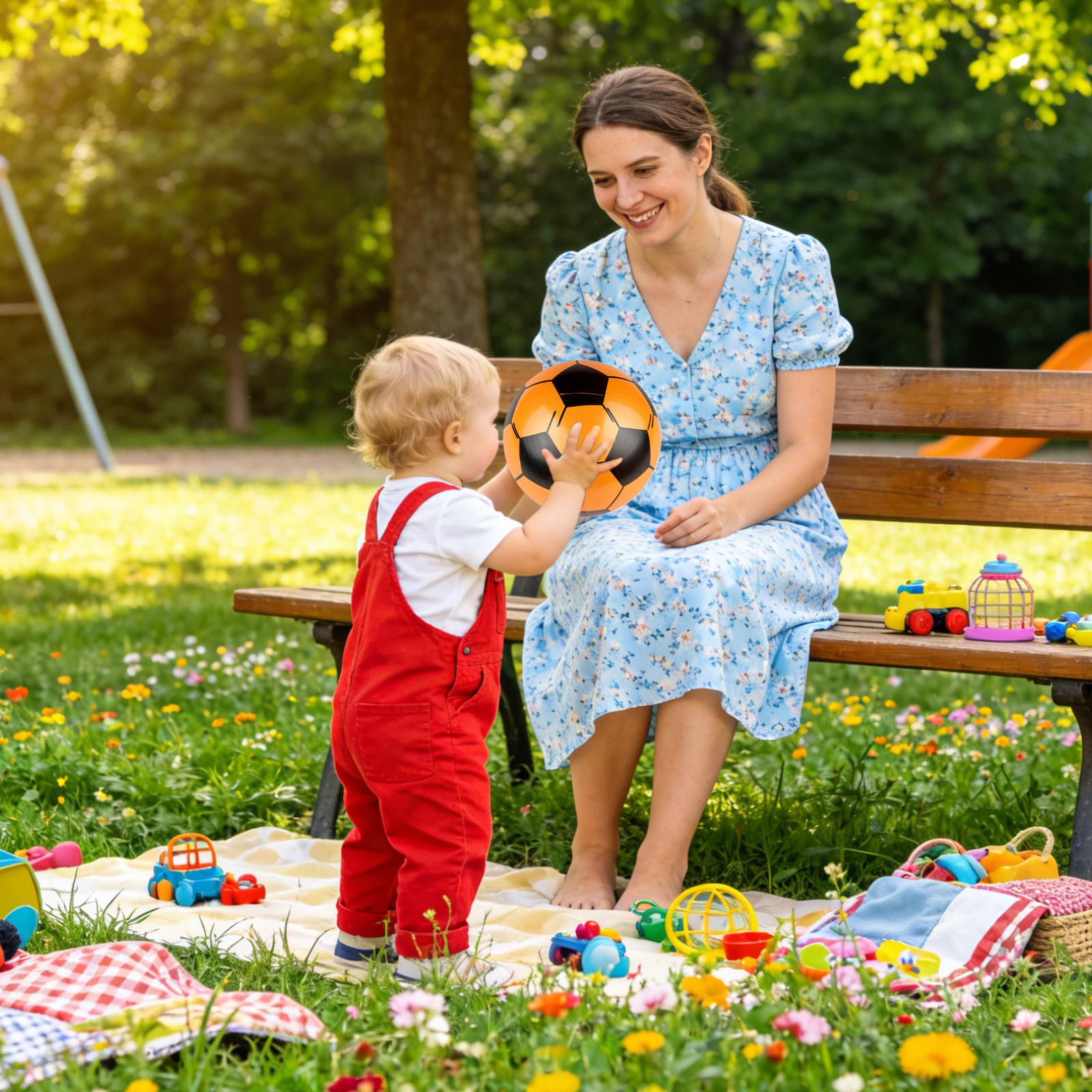 Piłka Nożna Nadmuchiwana 6 Szt – Kids Outdoor Garden Toys recenzja i cena