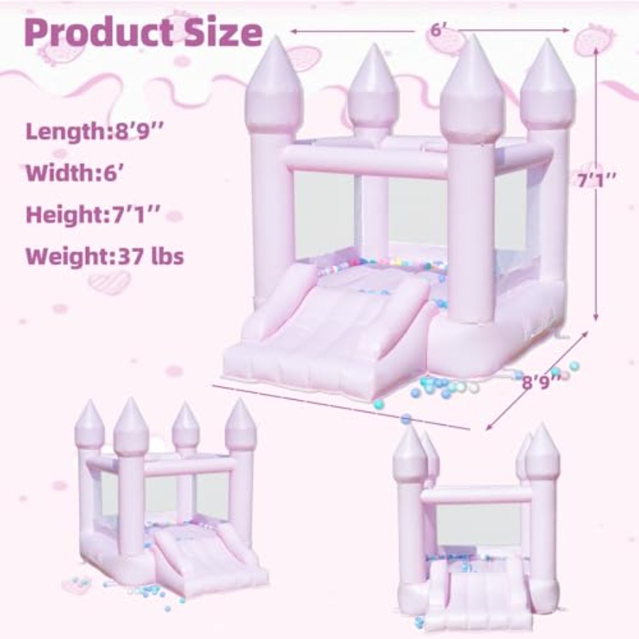Dmuchany zamek z PVC dla dziec – Kids Outdoor Bounce House recenzja i cena