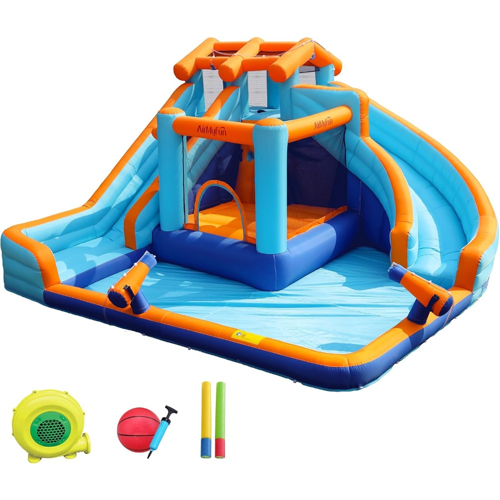 Duży dmuchany zamek z wodną zj – Kids Outdoor Bounce House recenzja i cena
