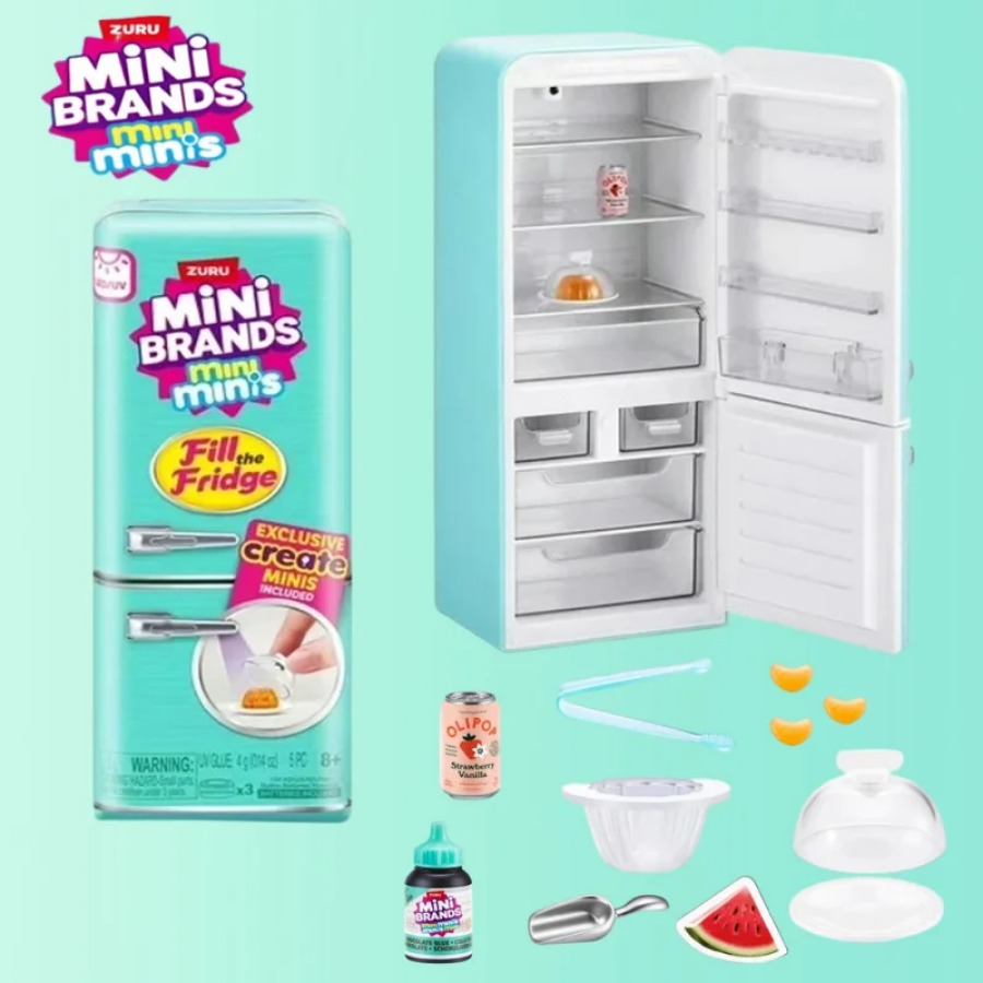 ZURU 5 Surprise Mini Fridge Ba – Kids Outdoor Kitchen Set recenzja i cena